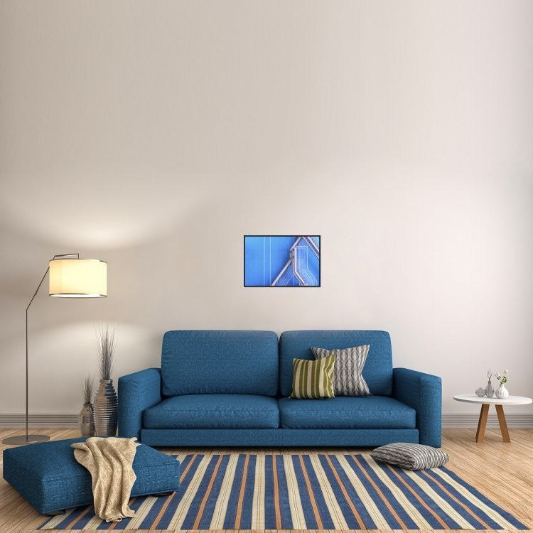 "Oxygen" Framed Canvas Giclee by Laura Mexia, 25x17"
