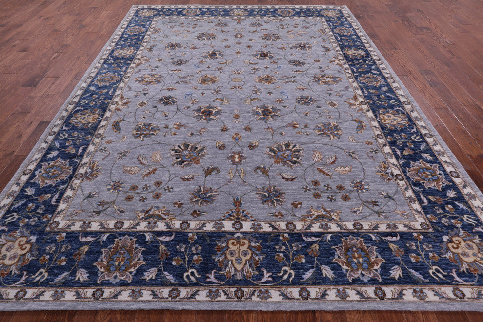 9' 0" X 12' 0" Handmade Persian Wool Rug Q11902