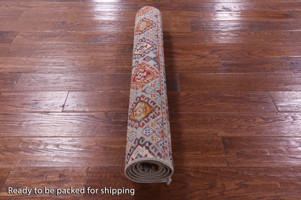 Handmade Super Kazak Khorjin Rug 3' 2" X 5' 0" Q11071