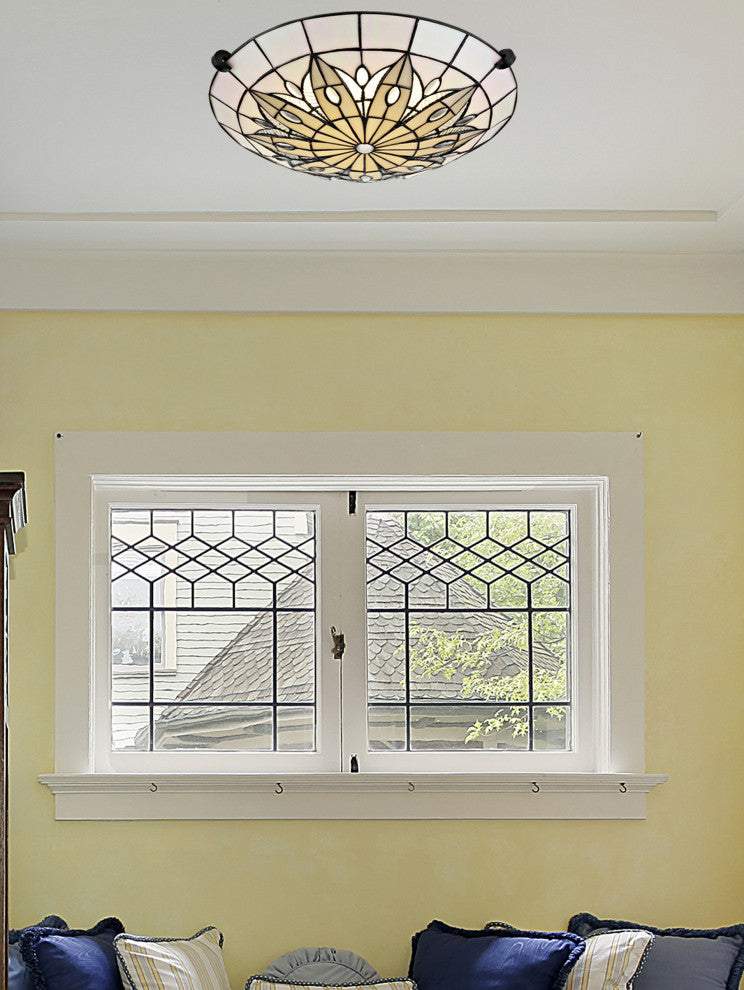 Annad LED Tiffany Flush Mount