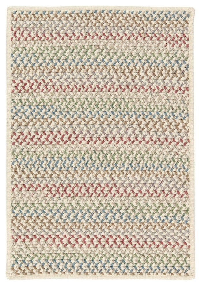 Colonial Mills Chapman Wool PN11 Spring Mix Wool Area Rug, Rectangular 7'x9'