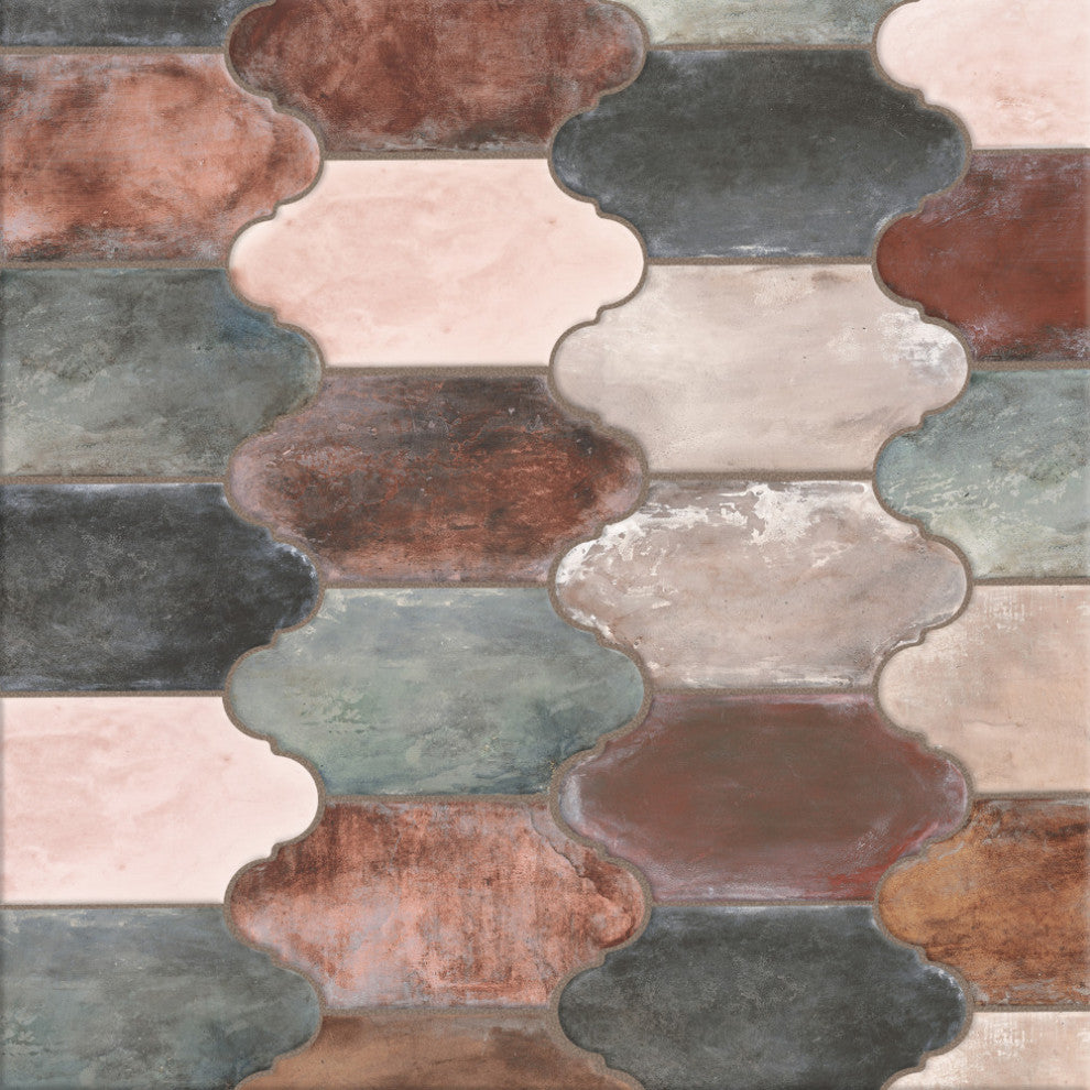 Boheme Provenzal Mix Porcelain Floor and Wall Tile Sample