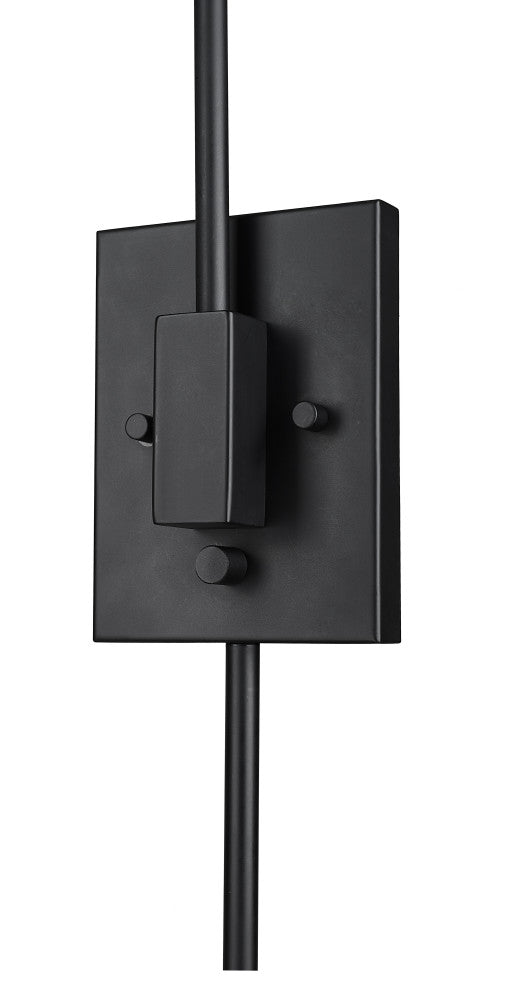 Elyon 1 Light 7 in.Swing Arm Wall Lamp Plug In/Wall Mount