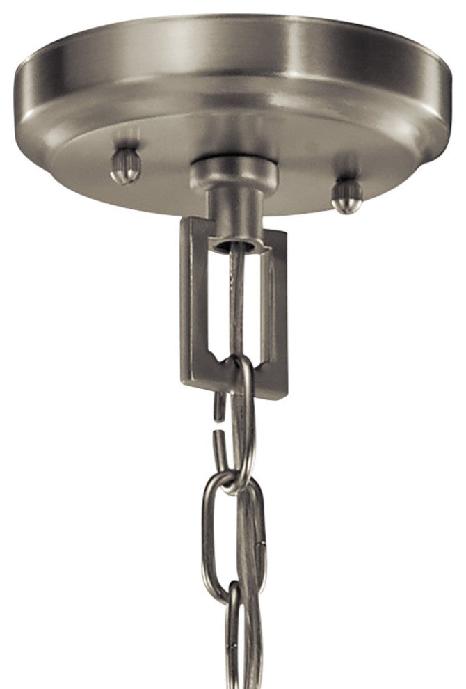 Kichler Morrigan 4 Light Mini Chandelier, Brushed Nickel