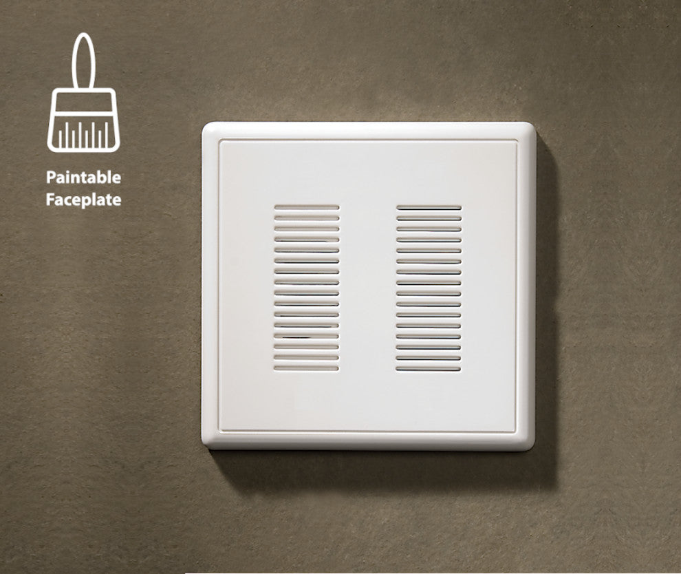 PrimeChime Plus 2 - Video Compatible Doorbell Chime Kit, Polished Brass, Stucco Button