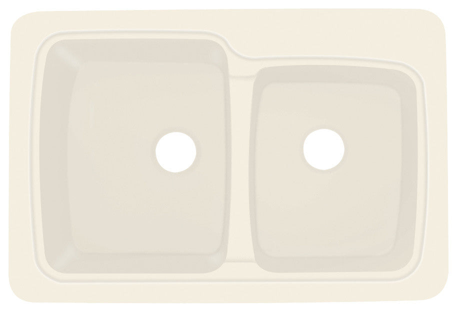 Transolid, Kitchen Sink, Almond, 22"x33"x11"