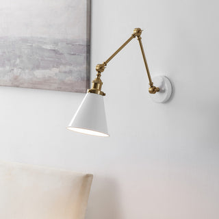 Rover Classic Industrial Metal Adjustable Arm LED Wall Sconce