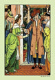 Beauty and the Beast - Greetings - Gallery Wrapped Canvas Art 28" x 42"