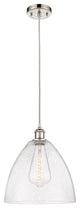 Innovations 516-1P-PN-GBD-124-LED 1-Light Mini Pendant, Polished Nickel
