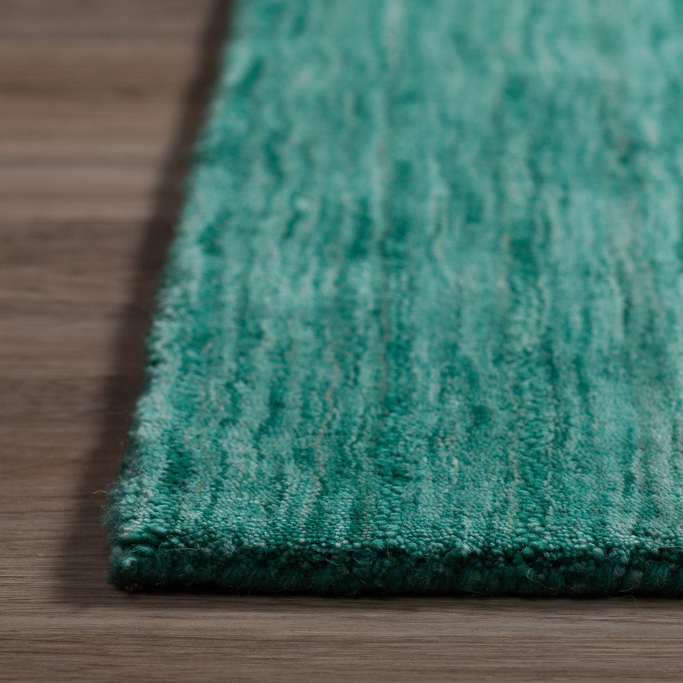 Rafia RF100 Emerald 4' x 4' Round Rug