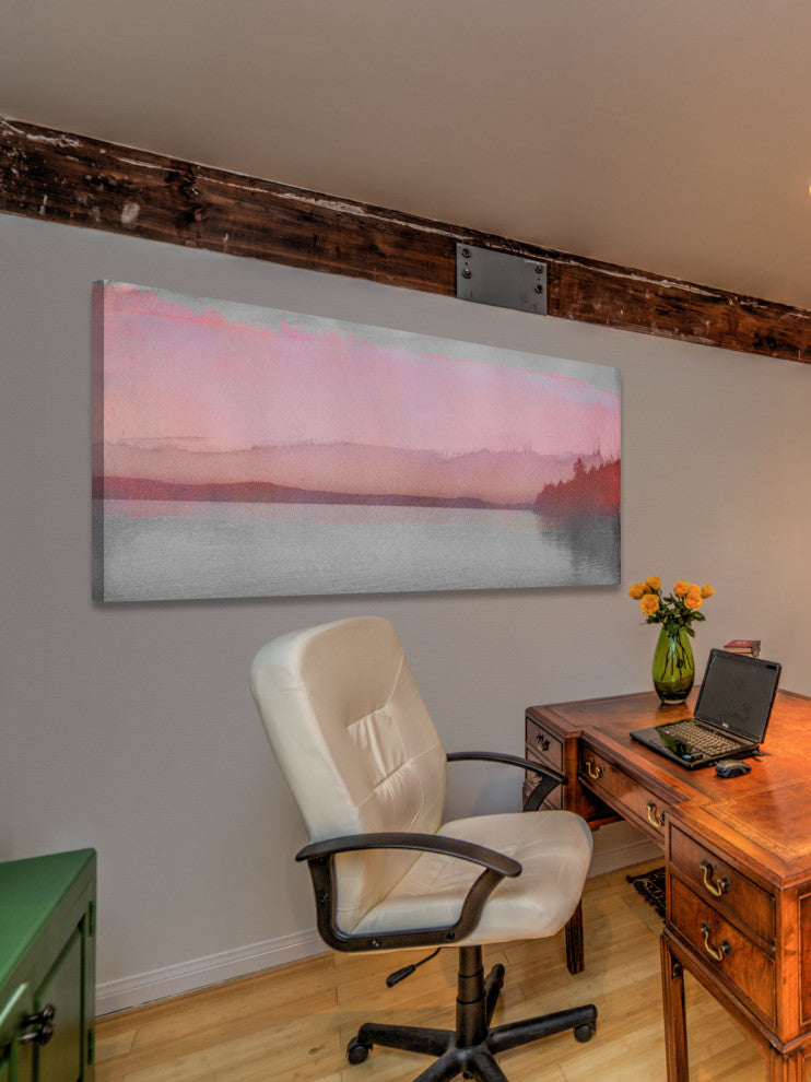 "Bien Venue" Fine Art Canvas Print, 24"x12"