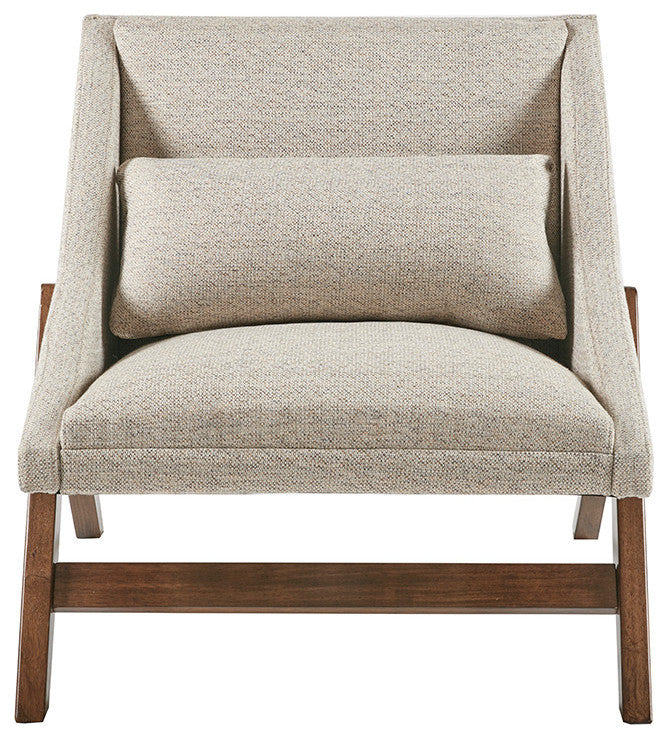 INK+IVY Mid-Century Modern Recessed Accent Chair Armchairs
