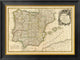 "Espagne, Portugal, 1780" Framed Canvas Giclee by Jean Janvier, 26"x20"