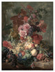 "Fruit Piece" Digital Paper Print by Jan van Huysum, 38"x50"