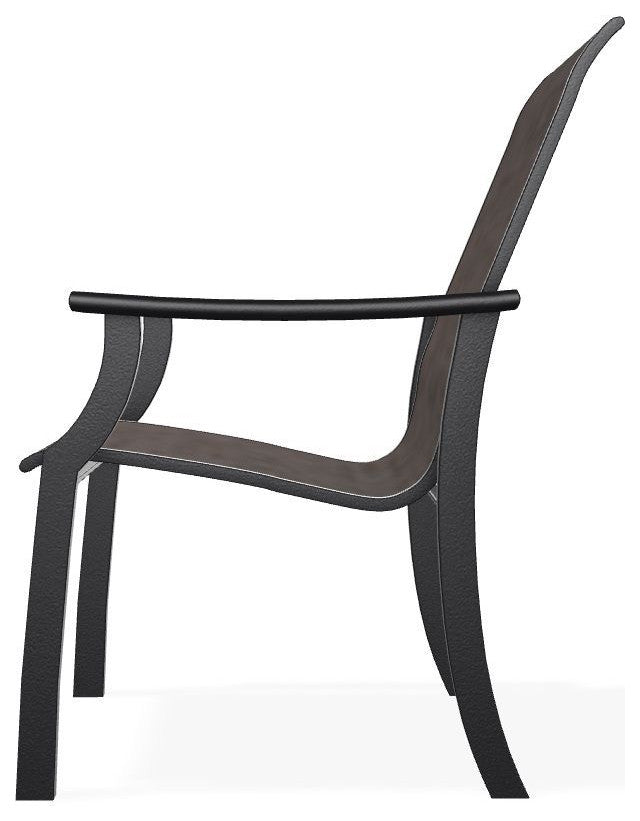 St. Catherine Sling Outdoor Armchair, James/Black