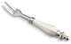 Peony Cocktail Fork, Snow