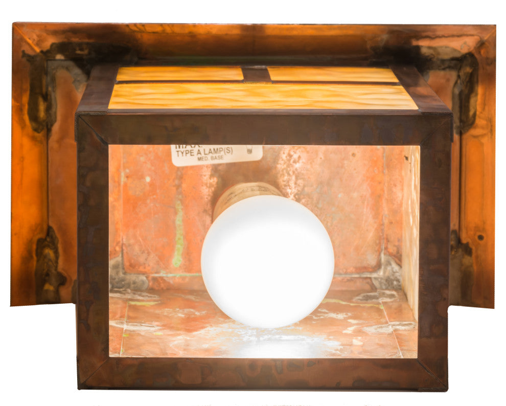 9W Seneca T Mission Wall Sconce