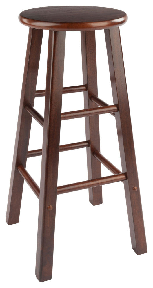 Element 2-Pc Bar Stool Set, Walnut