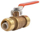 SharkBiteÂ® 22185-0000LFA Lead Free Brass Push-Fit Ball Valve, 3/4" x 3/4"
