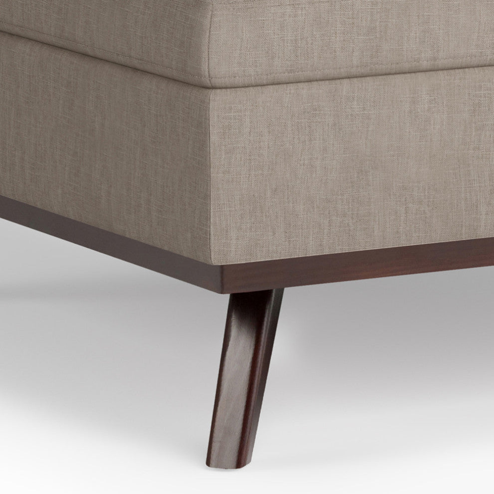 Owen Square Coffee Table Storage Ottoman