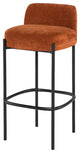 Inna Terracotta Fabric Bar Stool, HGMV232
