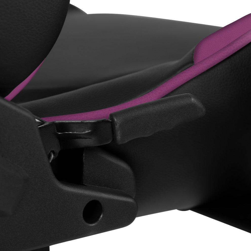 X20 Ergonomic Gaming Computer Chair With Fully Reclining Back, Purple
