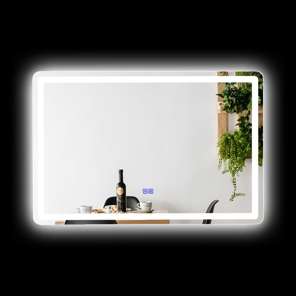 CHLOE Lighting LUMINOSITY Rectangular TouchScreen LED Mirror