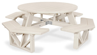 Polywood Park 53" Octagon Table, Sand