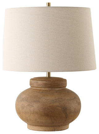 Uttermost 30346-1 Urbino 23" Tall Buffet Table Lamp - Aged Terracotta