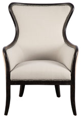 Uttermost Sandy Wing Back Armchair
