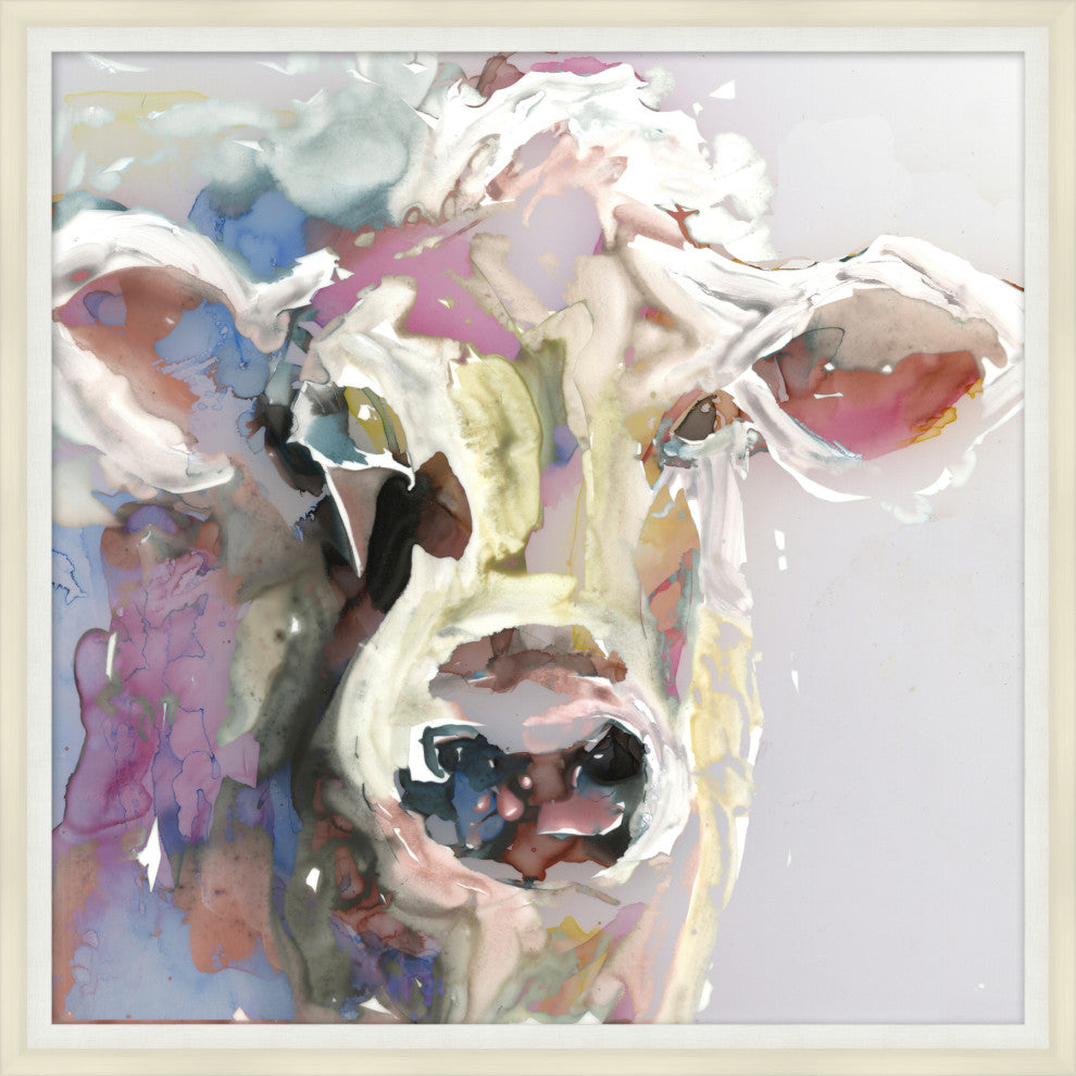 Watercolor Cow 1, Giclee Reproduction Artwork