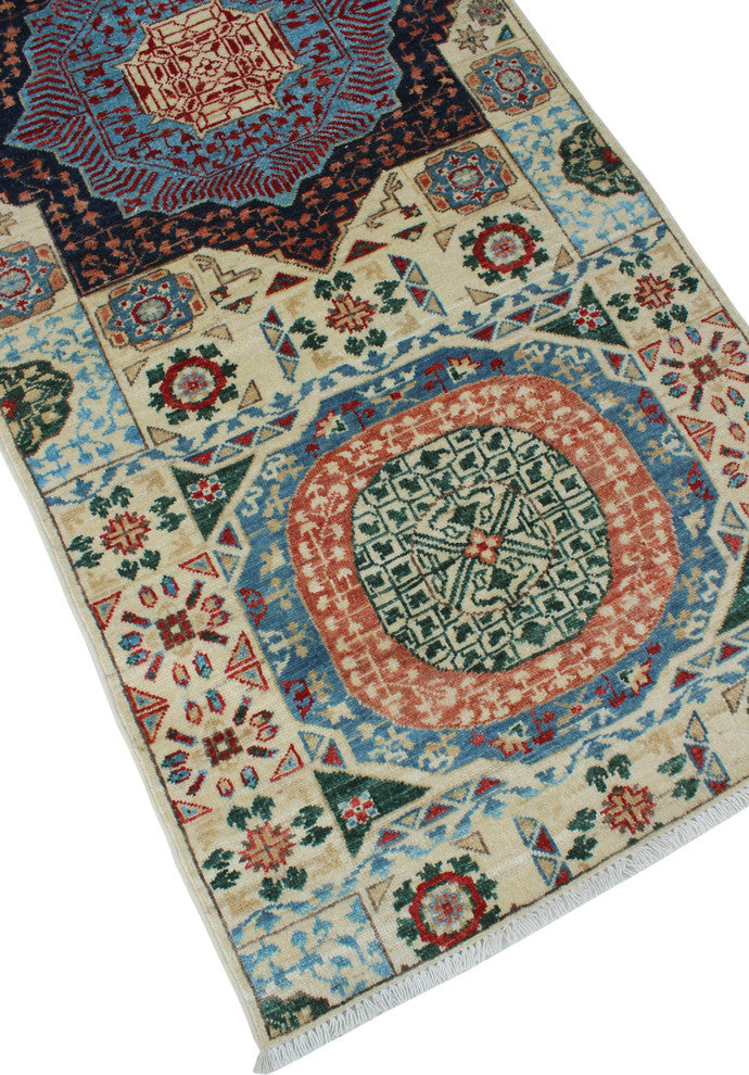 Aria Fine Chobi Aslan Ivory Rug, 2''9x9''8