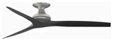 Fanimation Spitfire-KIT-60-F Spitfire 60" 3 Blade Indoor / - Galvanized / Black