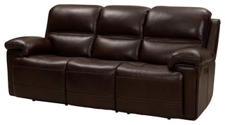 Sedrick Power Reclining Sofa w/Power Head Rests, El Paso Walnut