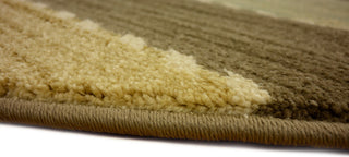 Unique Loom Brown Fars Monterey 6'x6' Round Rug