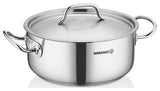 Korkmaz Stainless Steel Low Casserole-26.5 Quart, a2743