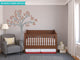 Beautiful Tree Fabric Wall Decal, Tree Wall Decor, Brown