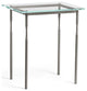 Senza Side Table, Natural Iron Finish