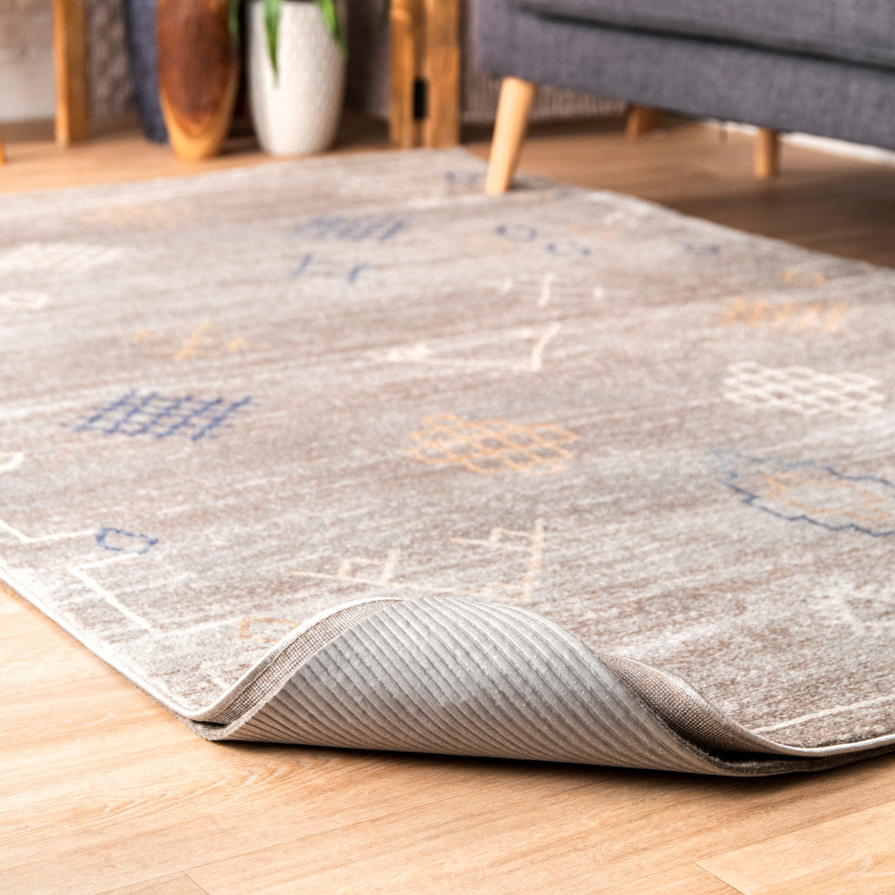 Nuloom Pet-Friendly Rug Pad, Grey 5'x8'