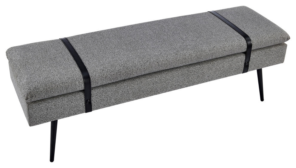 Zuney Fabric Bench