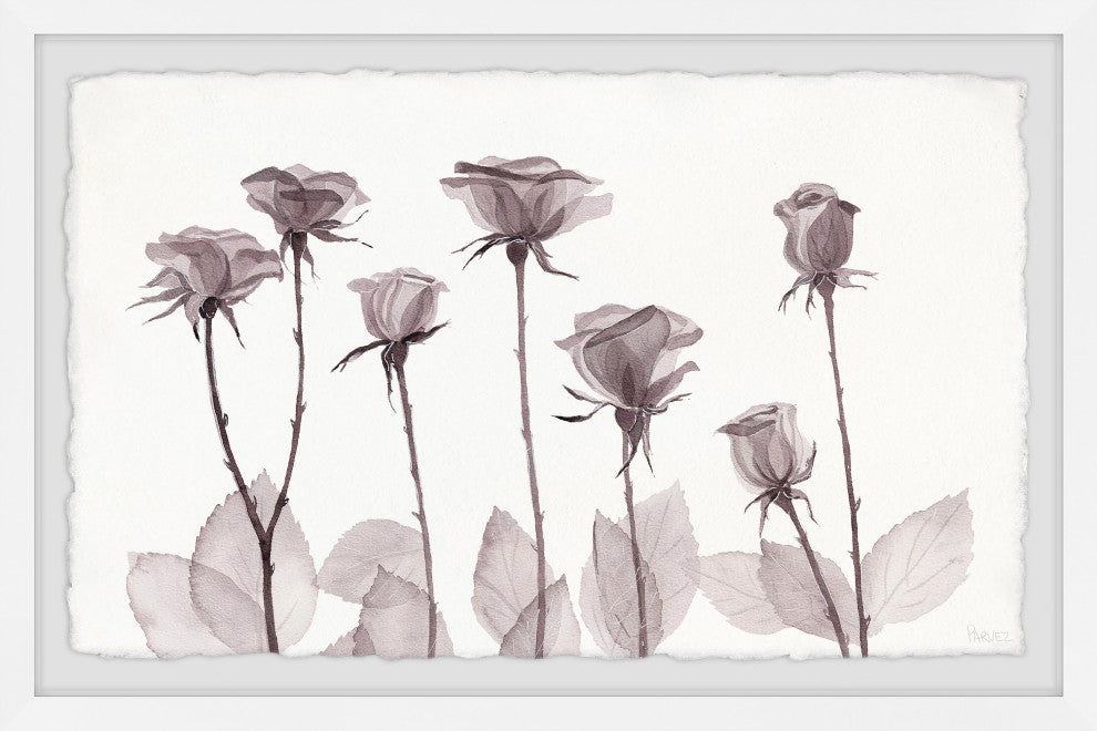 "Purple and Beautiful" Framed Painting Print