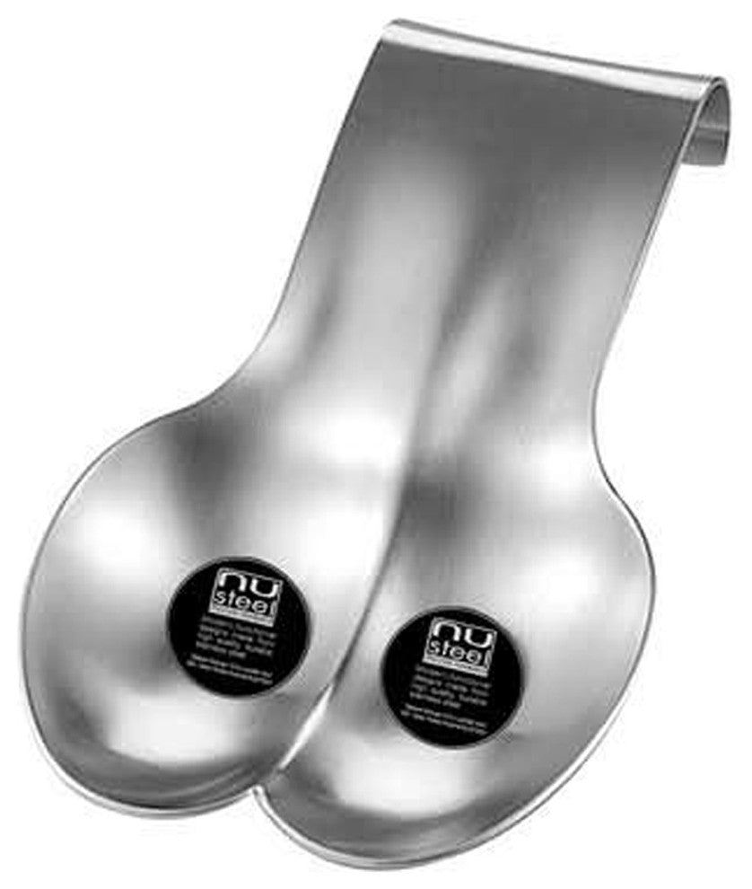 nu steel Double Spoon Rest