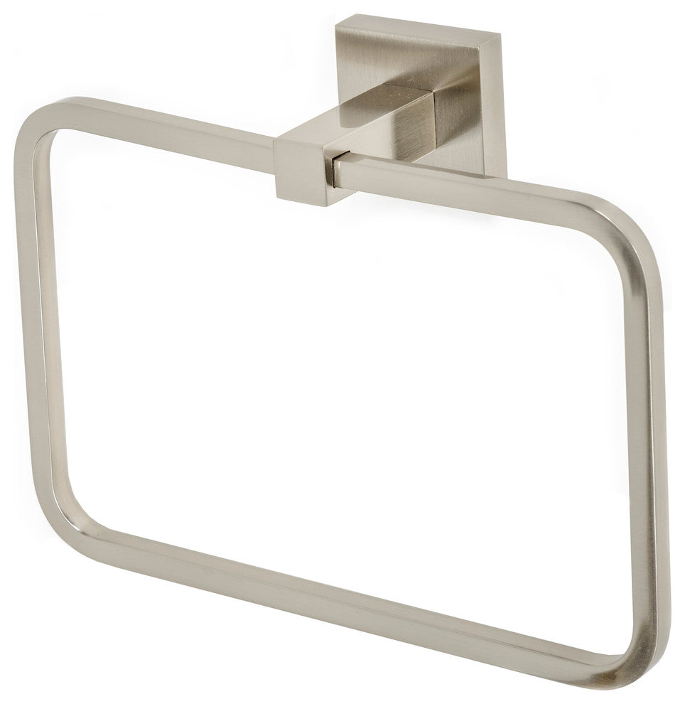 Italia Capri Series Brushed Nickel 4 Piece Bathroom Accessory Set