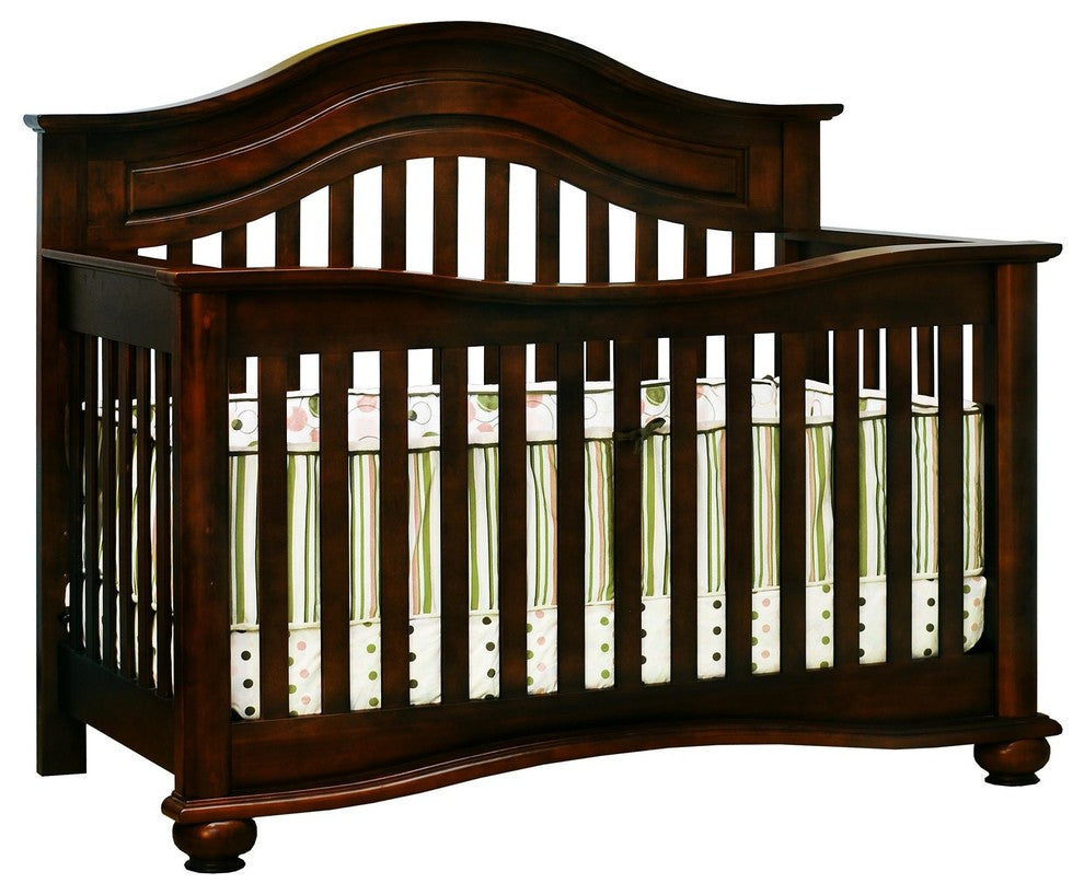 Jordana Lia Convertible Crib in Espresso