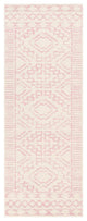 Surya Ustad UST-2313 6'7"x9' Rug, Pale Pink/Cream
