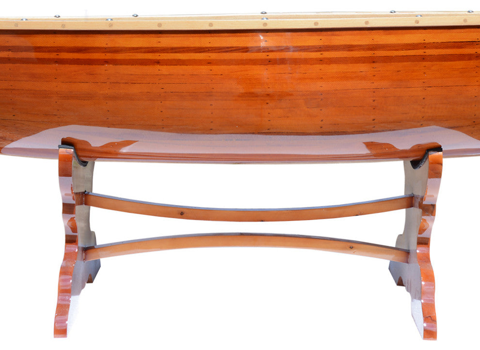 Canoe Table 5 Feet handmade wooden boat