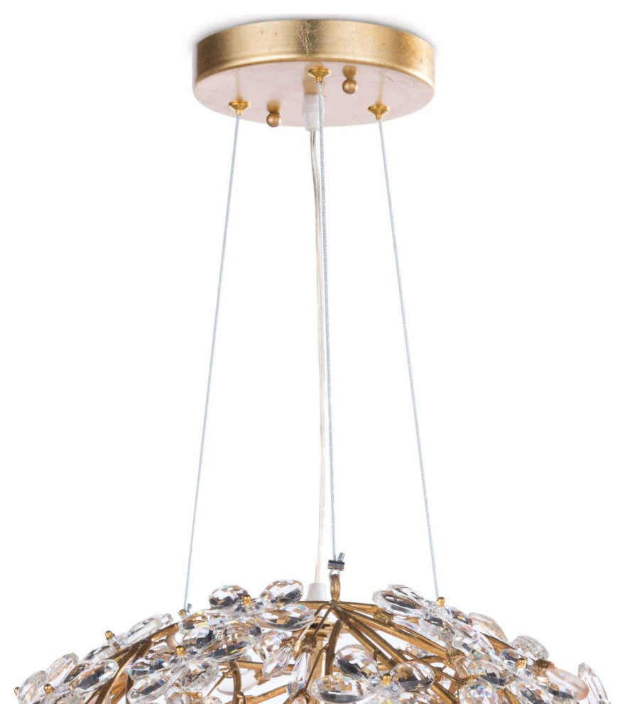 Cheshire Small Chandelier, Gold