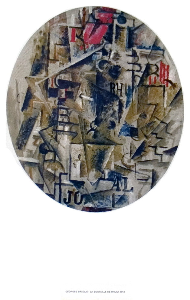 Georges Braque, La Bouteille De Rhum Art