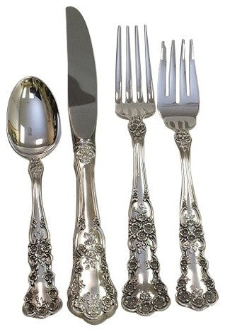 Gorham Sterling Silver Buttercup 4-Piece Place Set