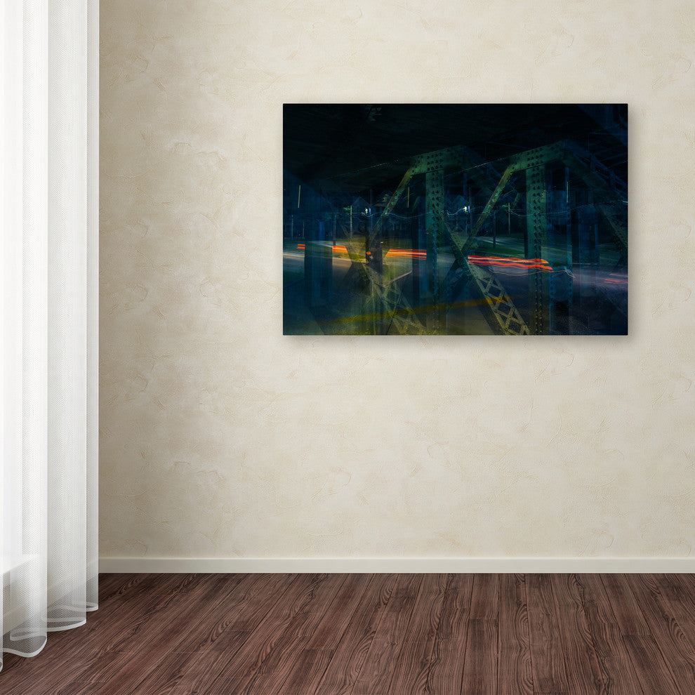 Jason Shaffer ''Vampire Bridge'' Canvas Art, 47x30
